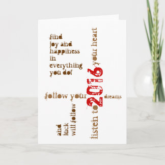 feliz novo cartão de 2016