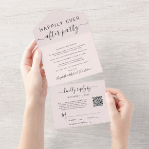 Feliz Nunca Após o Cor-de-Recepção de casamento do