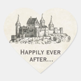 Feliz nunca após Wedding etiquetas do favor