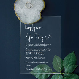 Feliz Nunca Depois Da Recepção de casamento De Scr