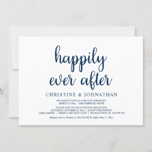 Feliz Nunca Depois Do Convite Do Partido Do Elopem