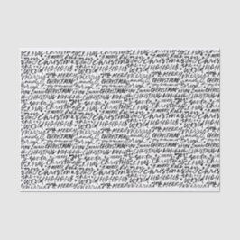 Feliz Papel Tecido de Natal