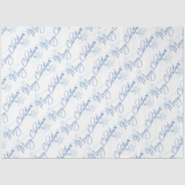 Feliz Papel Tecido de Natal