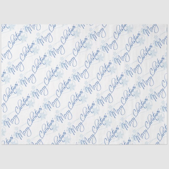 Feliz Papel Tecido de Natal (Frente )