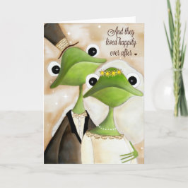 Feliz Para Sempre - Cartão De Casamento