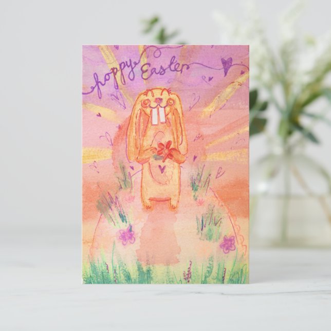 Feliz Páscoa! (Em pé/Frente)