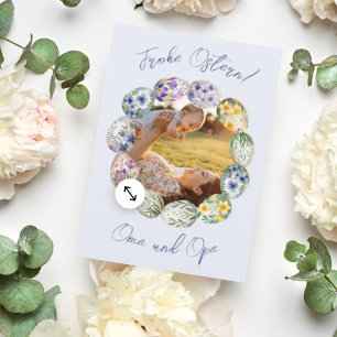 Feliz Páscoa cartão de Páscoa foto cartão