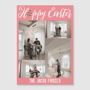 Feliz Páscoa família, Páscoa quatro colagem de fot