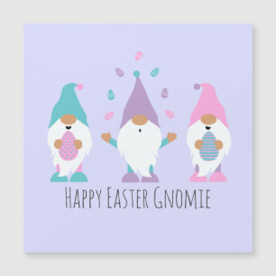 Feliz Páscoa Gnomie Faz Malabarismo com Ovos de Pá