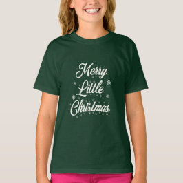 Feliz Pequena Camisa de Natal