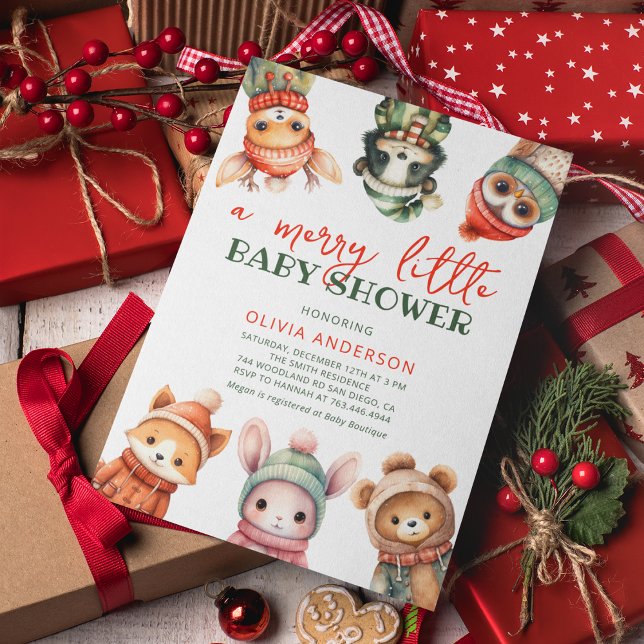 Feliz Pequeno С Convite para Chá de fraldas de inv (Criador carregado)