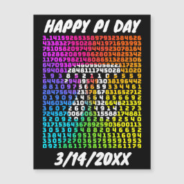 Feliz Pi Day Engraçado Letra Matemática da Escola