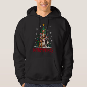 Feliz Pitmas Pitbull Cão Suéter Feio de Natal Tr