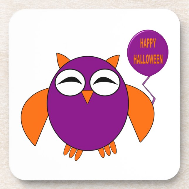 Feliz Porta copos do Halloween Party Owen (Frente)