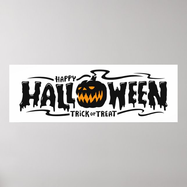 Feliz Poster de Halloween (Frente)