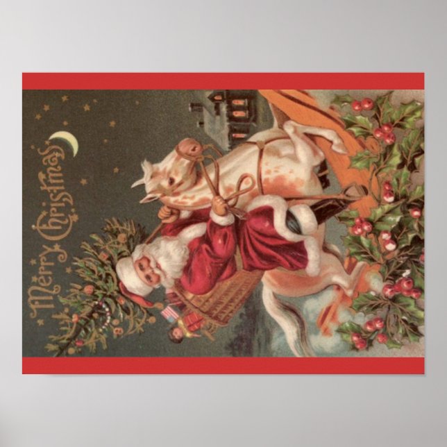 Feliz poster de Natal (Frente)