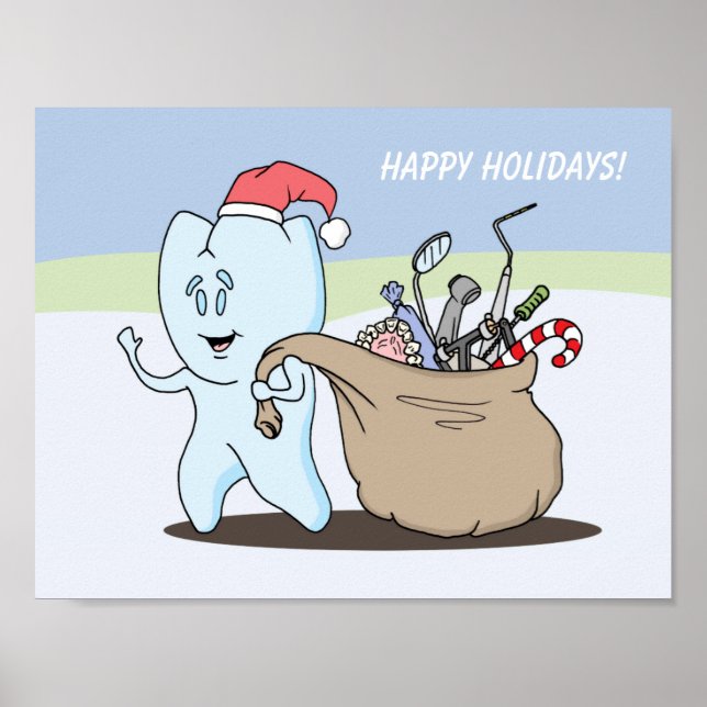 FELIZ Poster Dente HOLIDAYS (Frente)