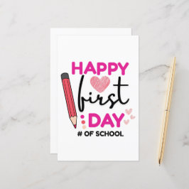 Feliz Primeiro Dia de Aula, Corações Lindos