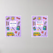 Feliz Primeiro Dia De Boas-Vidas Na Escola