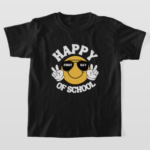 Feliz primeiro dia de camisa escolar, presente par