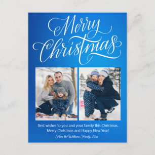 feliz programa de diversão de natal 2 fotos azul f