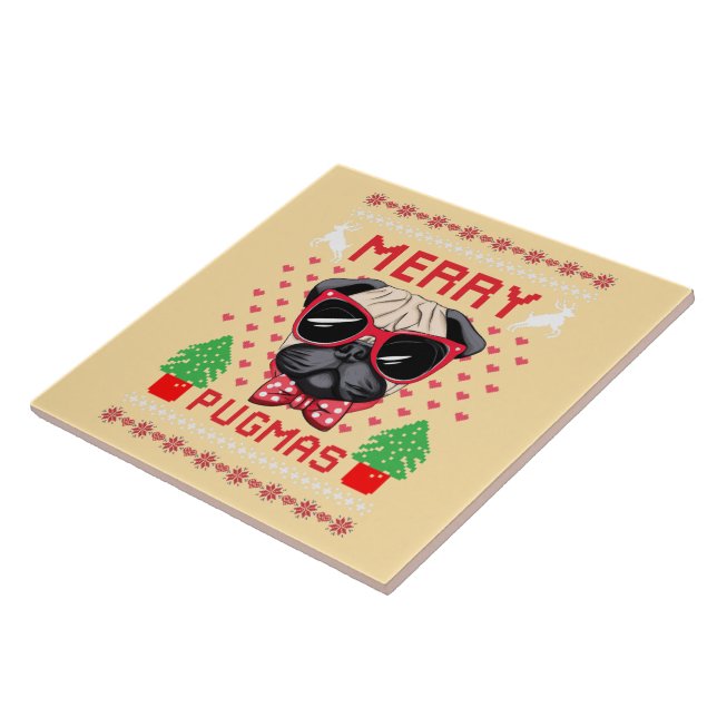 Feliz Pugmas! Azulejo (Lateral)