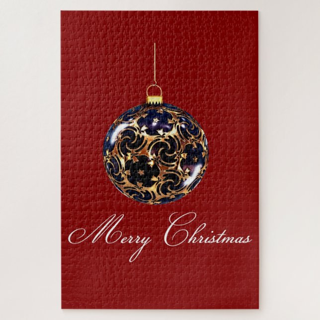 Feliz Quebra-cabeça de Natal (Vertical)