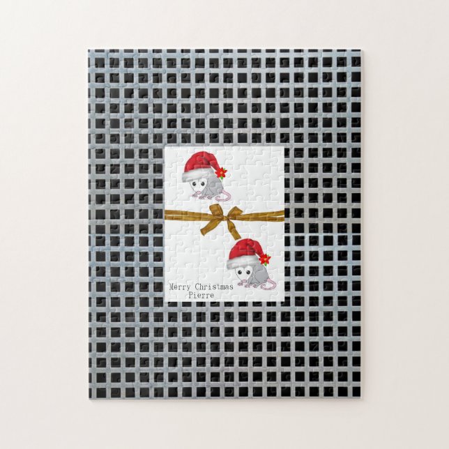 Feliz Quebra-cabeça de Natal (Vertical)