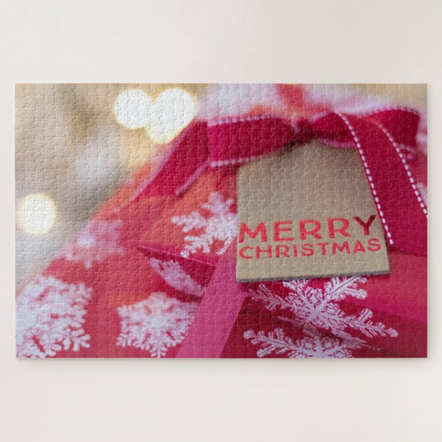 Feliz Quebra-cabeça de Natal (Horizontal)