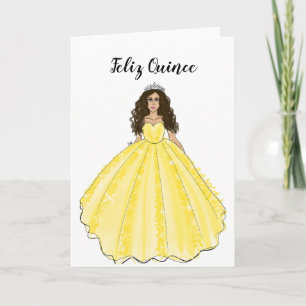 Feliz Quince - Cartão de Aniversário de Quinze Ano