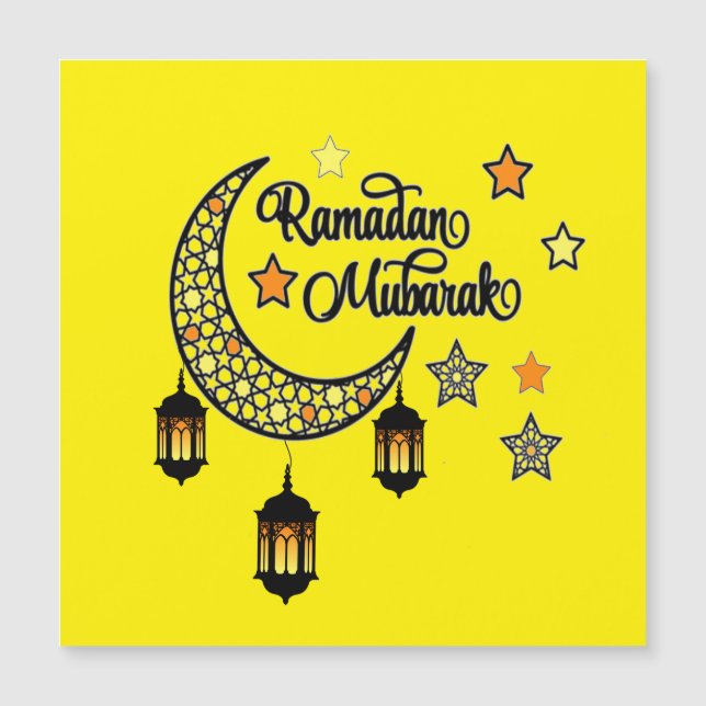 Feliz Ramadan Kareem E Eid Mubarak 2024 (Frente)
