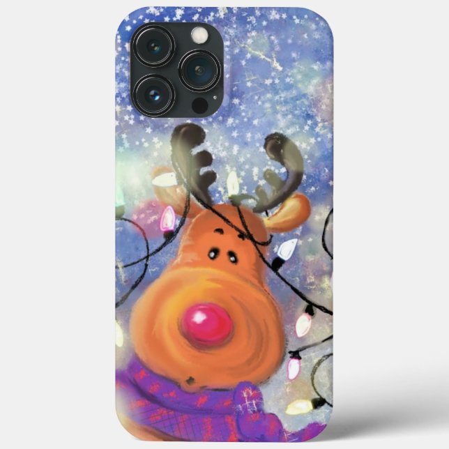 Feliz Reindeer - Feliz Natal - Divertido (Verso)
