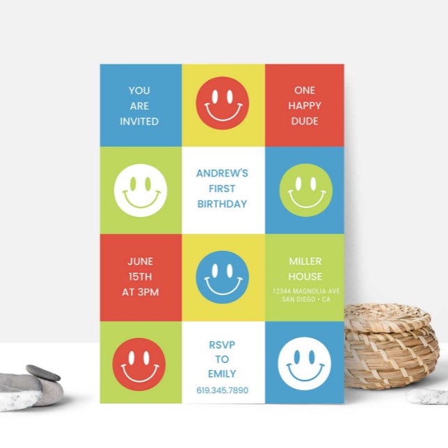 FELIZ ROSTO ・ CONVITE FELIZ (Criador carregado)