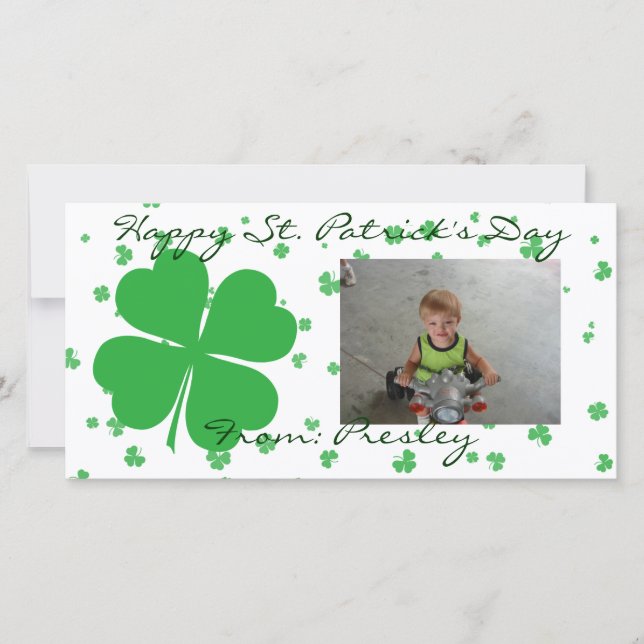 Feliz Rua, Dia de Patrick (Frente)