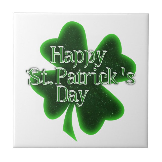 Feliz Rua, Patricks Day Shamrock (Frente)