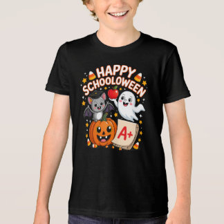 Feliz Schooloween Abóbora Fantasma Fofa A+