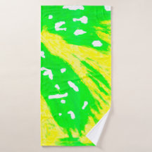 Feliz Sentimento de Banheira Toalha