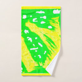 Feliz Sentimento Toalha da Mão