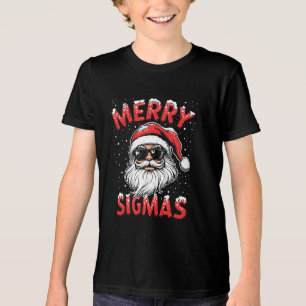 Feliz Sigmas Engraçado Gen Alpha no Natal da escol