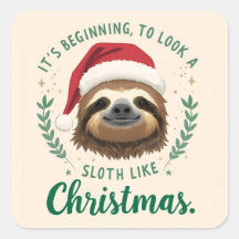 Feliz Slothmas, Adesivos