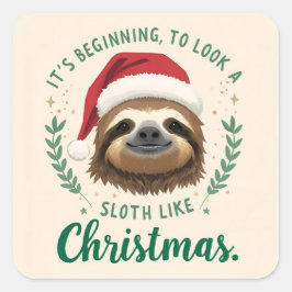 Feliz Slothmas, Adesivos