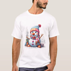 Feliz Snowman Chuckles Top
