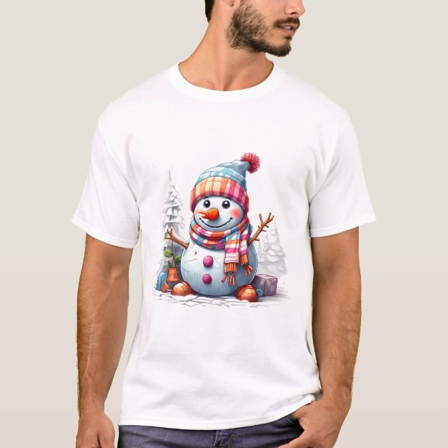 Feliz Snowman Chuckles Top (Frente)