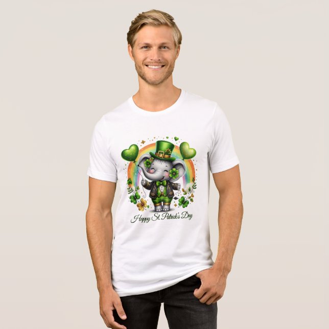 Feliz St. Patrick’s Masculino  (Frente Completa)