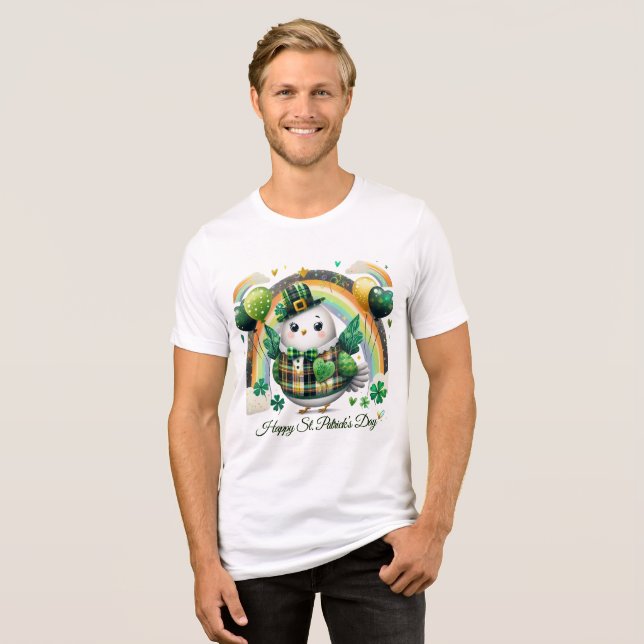 Feliz St. Patrick's Masculino  (Frente Completa)