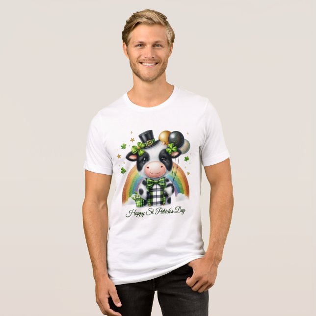 Feliz St. Patrick's Masculino  (Frente Completa)