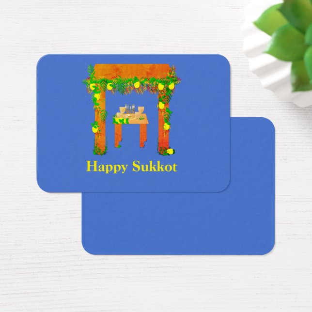 Feliz Sukkot, Personalizado (Mesa)