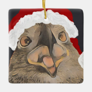 Feliz tom de luz do Enfeites de natal SWFL Eaglet
