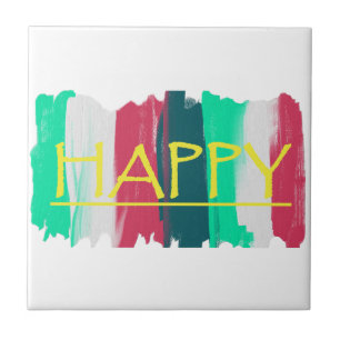 Feliz Turquesa Rosa Strips Funky