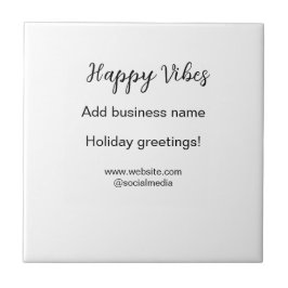 Feliz vibes cartões de natal de Natal